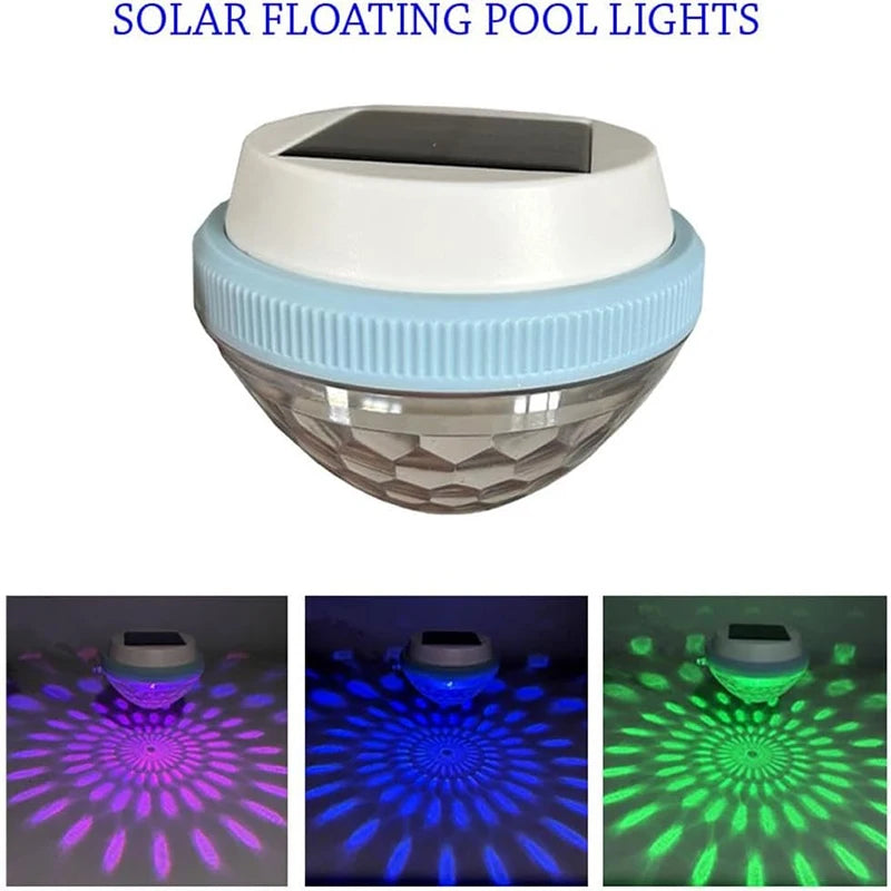 Solar Floating Pool Light 7 Color Waterproof LED Lamp