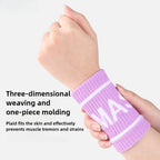 Colorful Elastic Sport Wristband Sweatband for Basketball Tennis Gym