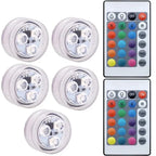 Submersible LED Pool Lights Waterproof RGB with Remote