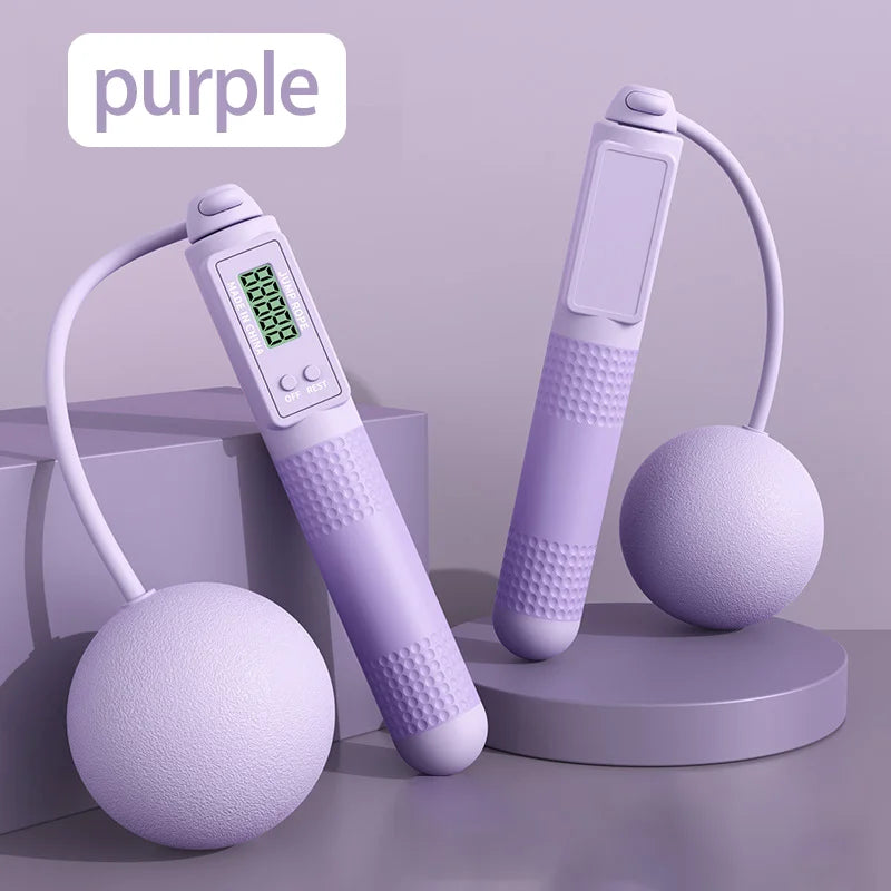 Smart Jump Rope with Counter  Adjustable Calorie Skipping Rope