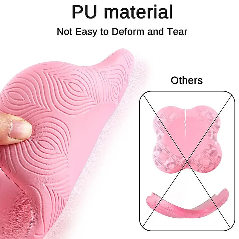 Thick Yoga Kneeling Mat Knee Elbow Support Pad Portable Fitness Sport