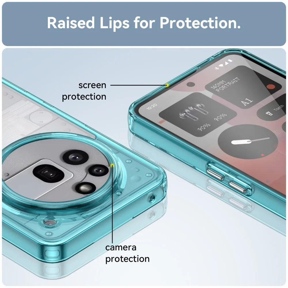 Clear Acrylic Case for Nothing Phone 4A Pro 3A Lite 2A & CMF 2 1 Pro