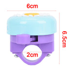 Kids Flower Bicycle Bell Colorful Bike Horn for Children's Handlebars