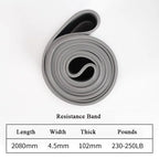 Stackable Heavy Tension TPE Resistance Bands Anti-Snap Home Gym Yoga