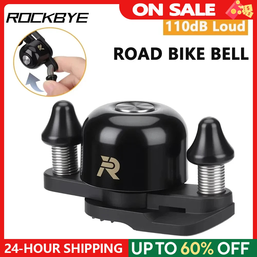 Rockbye 100dB Bike Bell Anti-Theft Safety Horn for Road & MTB Bikes Secondary image