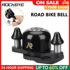 Rockbye Bike Bell 100dB Loud Cycling Horn Alarm for Road Bikes