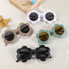 Sunflower Kids Sunglasses UV400 | Cute Round Toddler Shades