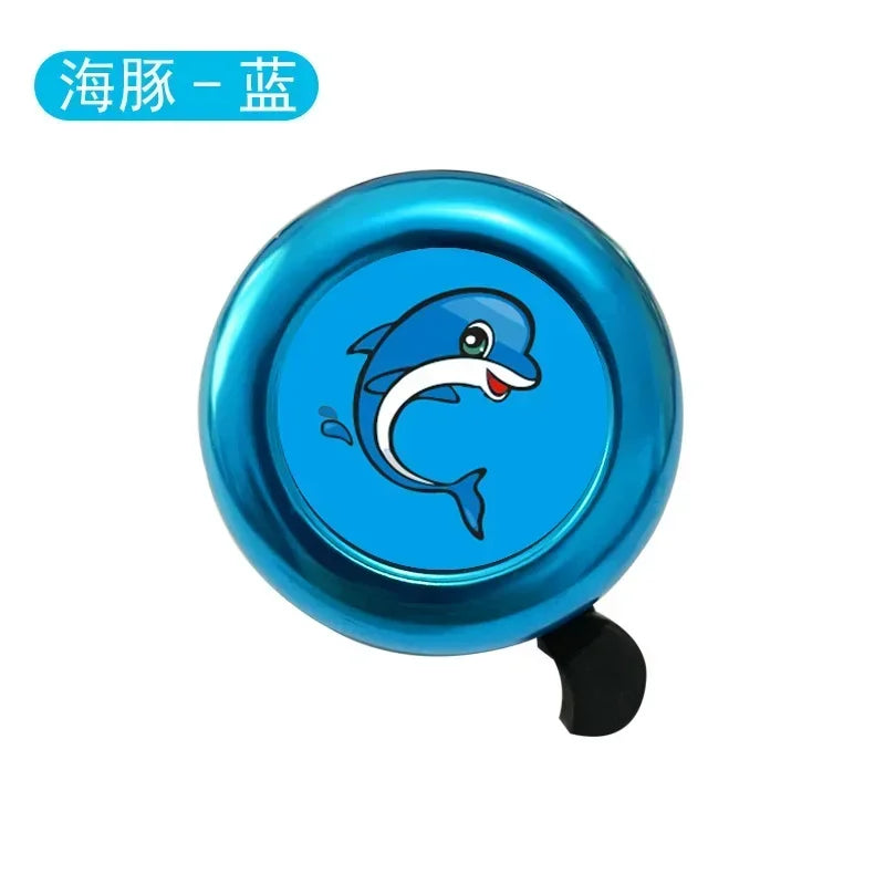 Cartoon Animal Bike Bell Loud Aluminum Alloy Bell for Kids & Scooters