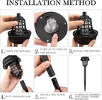 Solar Mosquito Killer Lamp Outdoor Bug Light