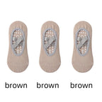 Women Yoga Socks Silicone Anti Slip Grip Pilates Ballet Breathable