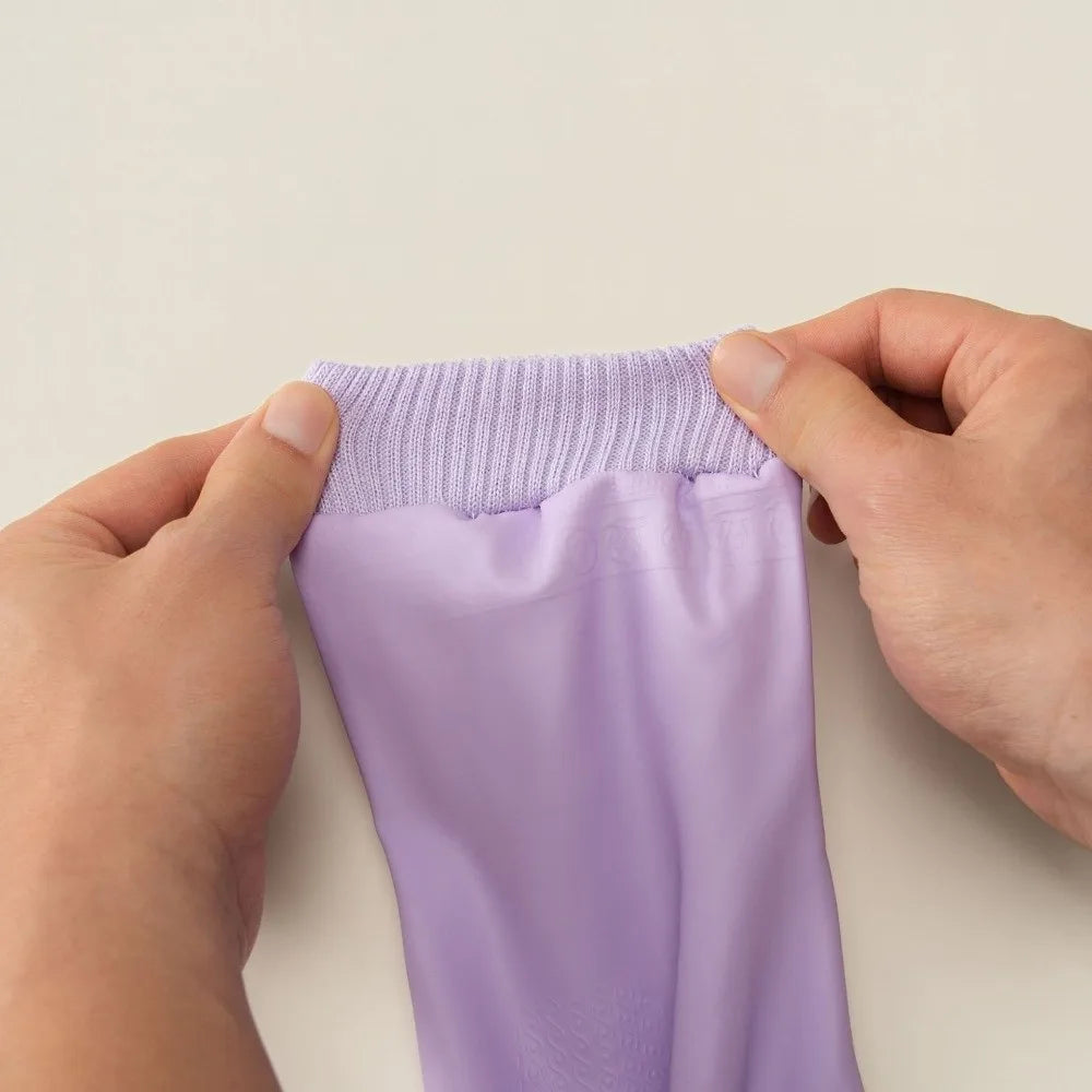 Fleece Dishwashing Gloves Waterproof Cleaning Gloves