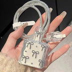 Cute Tulip Fast Charger Protector for iPhone 18W-20W