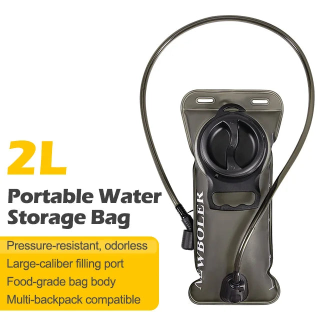 Hydration Water Bladder 1.5L 2L 3L Camping Reservoir