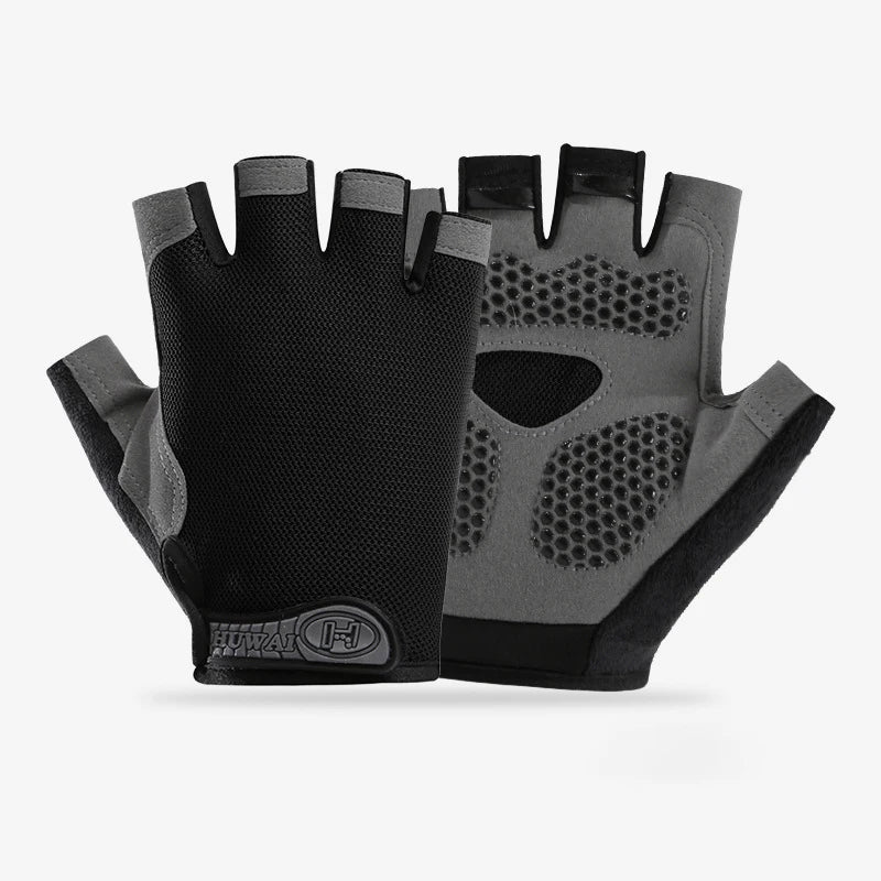 Half Finger Gym & Cycling Gloves Anti-Slip Breathable