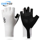 Half Finger Cycling Gloves Shock Absorption Anti-Slip MTB Gloves