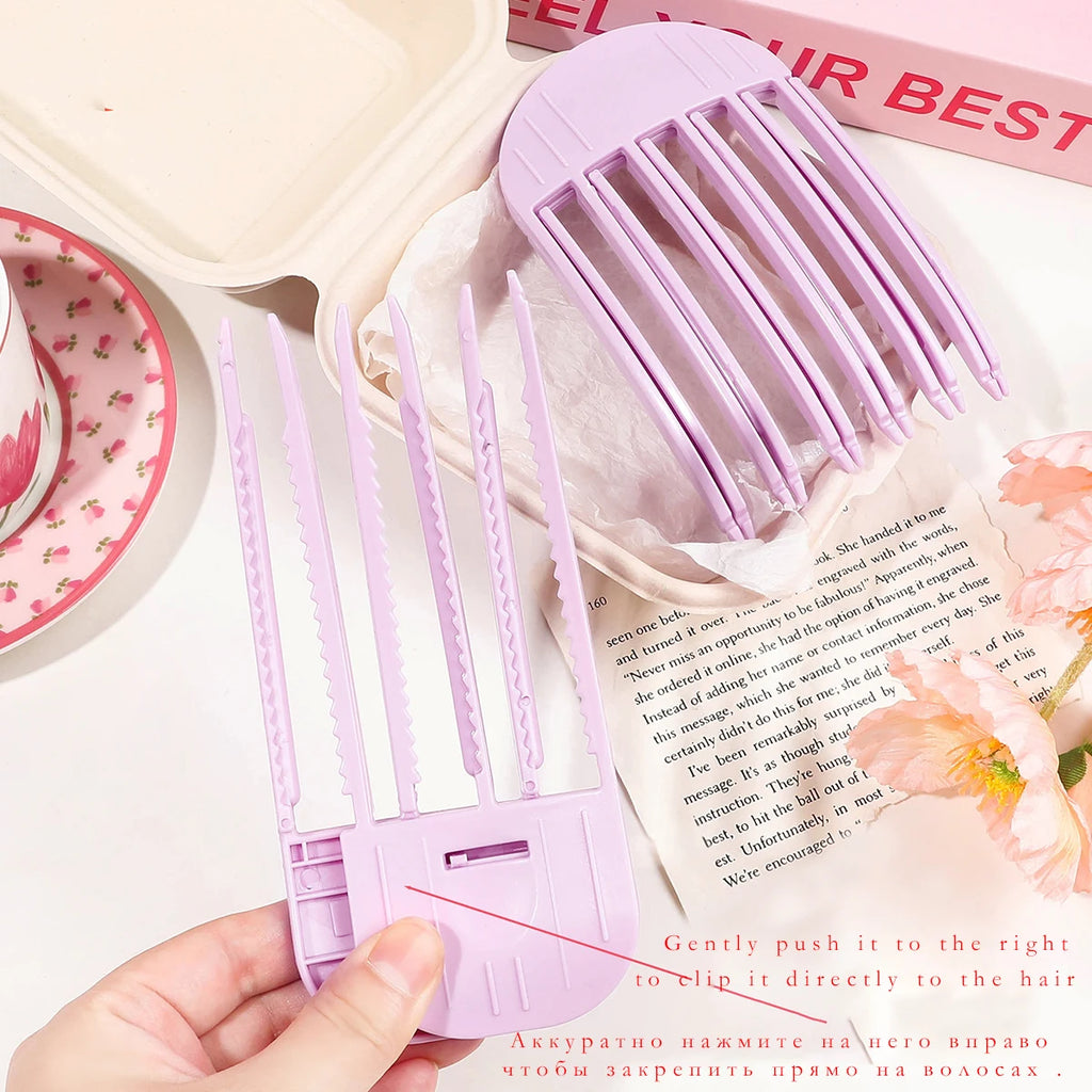 Fluffy Hair Volumizing Clips Bangs Curling Root Volume Roller