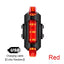 USB Rechargeable Bike Light Set with Front & Tail Light