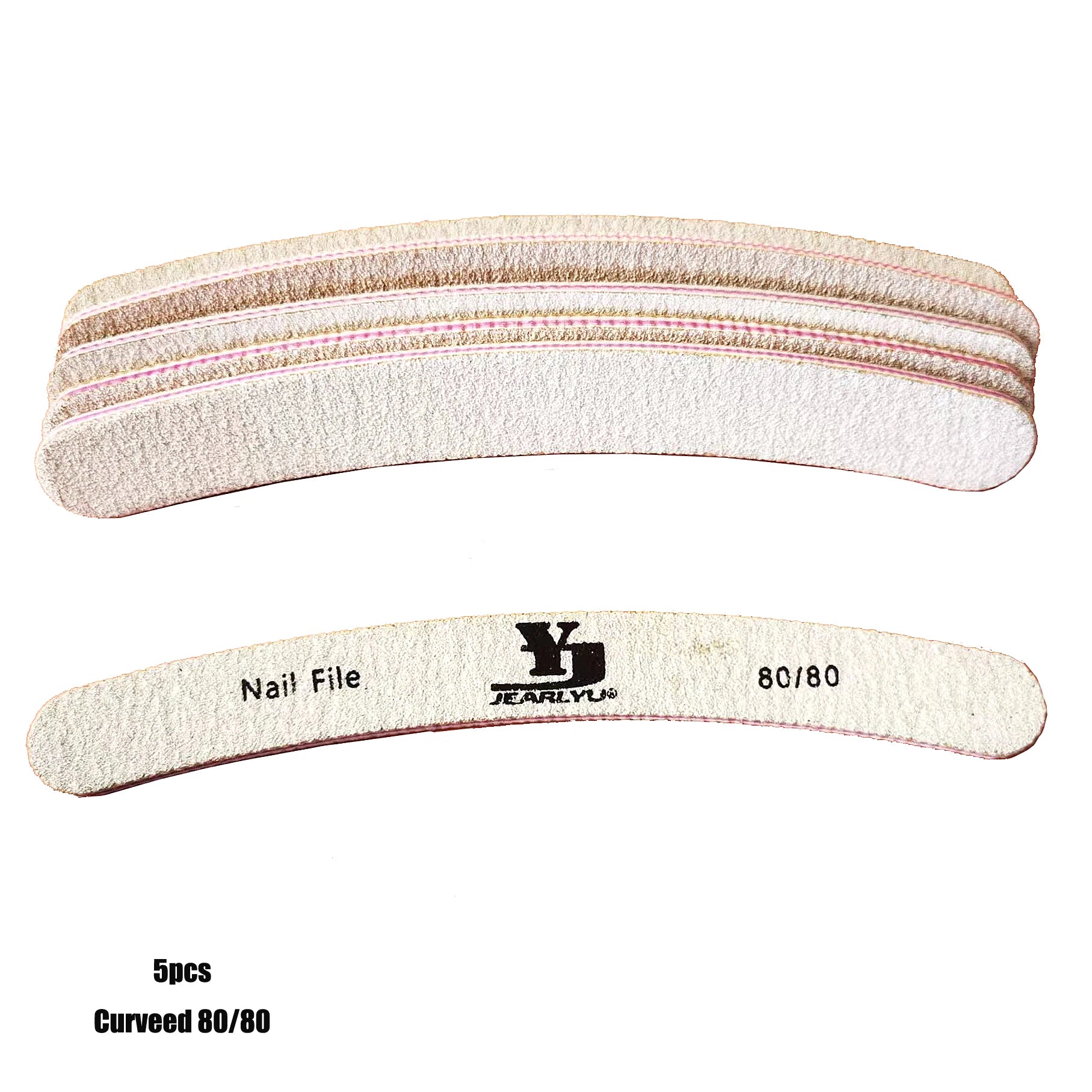 5Pcs Nail File Set Professional Grit Manicure Buffer Kit