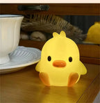 Cute Duck Night Light for Kids Bedroom & Nursery Décor