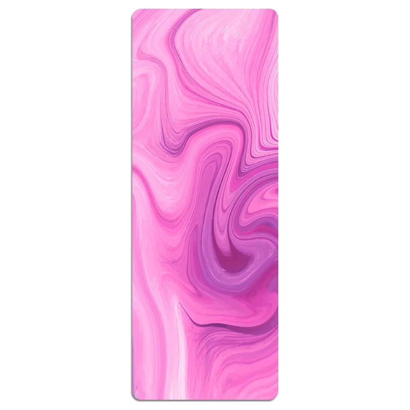 Ultra thin yoga mat Portable mat High quality rubber Double-sided anti-slip