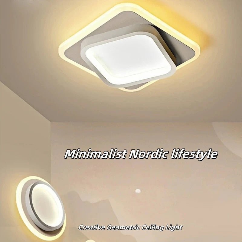 Nordic Creative LED Ceiling Light Modern Luxury Lamp