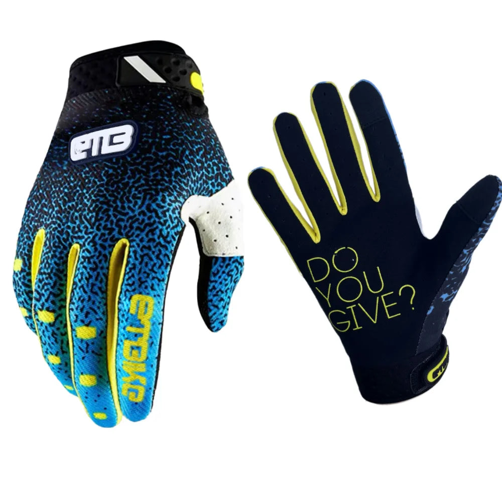 Men Women MX MTB Off-Road Motorcycle Gloves Touchscreen Knuckle