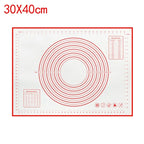UNTIOR Silicone Baking Mat Non-Stick Dough Kneading & Pizza Rolling Pad