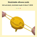Cartoon Yellow Duck Bike Bell LED Helmet Duck Bicycle Accessory