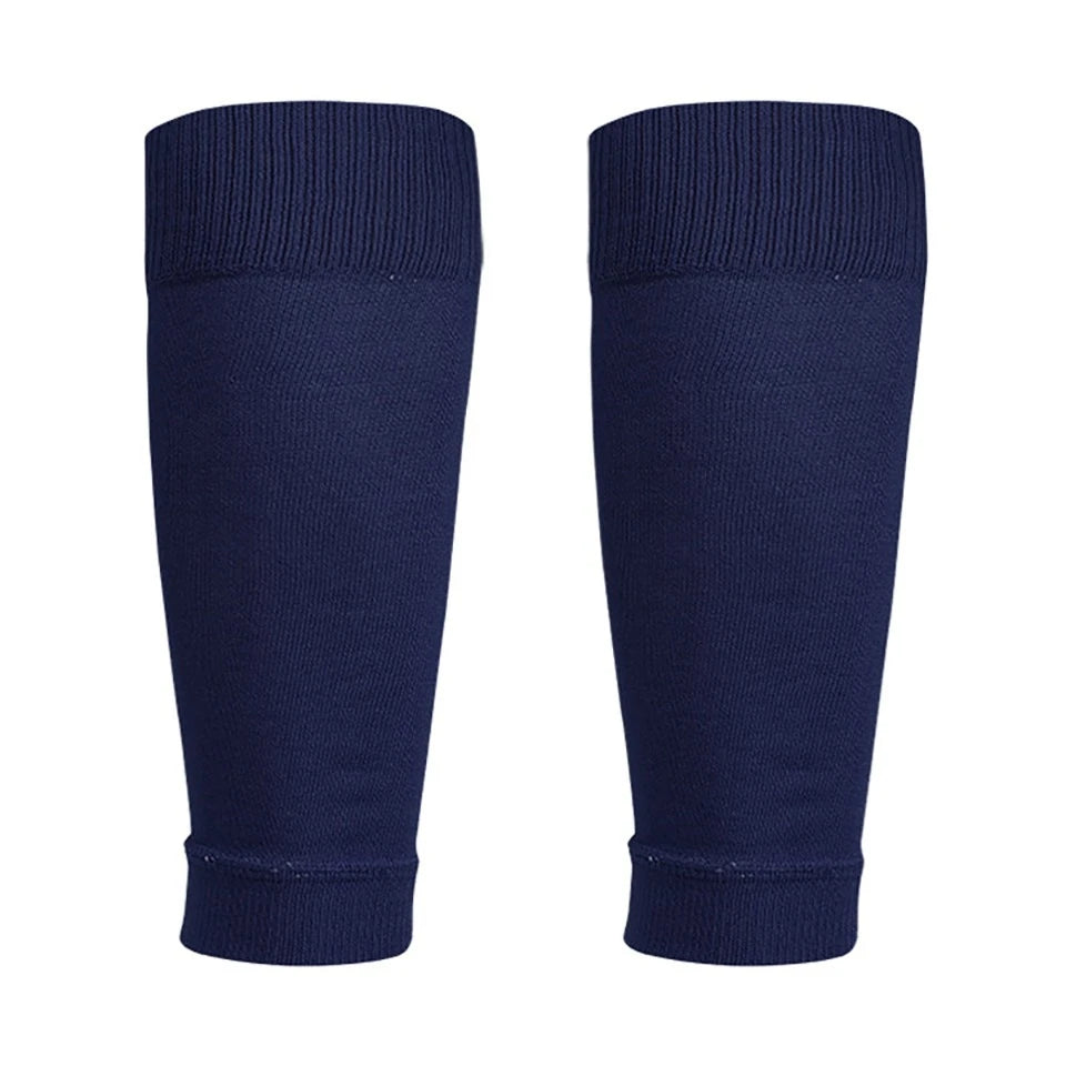 Football Soccer Shin Pads Sleeves Socks Calf Protection Men Women Kids