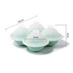6.5cm Large Ice Ball Mold Silicone Ice Cube Maker for Whiskey & Cocktails