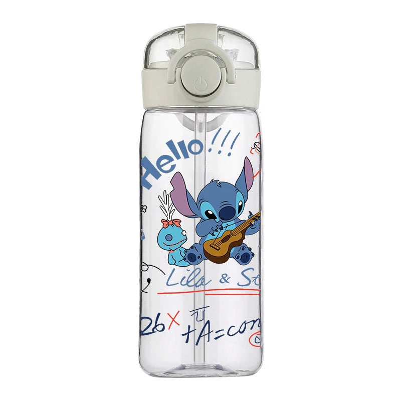 Stitch Kids Water Bottle 400ML Leakproof School Cup