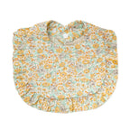 Flower Print Baby Bibs Soft Cotton Feeding Scarf for Girls