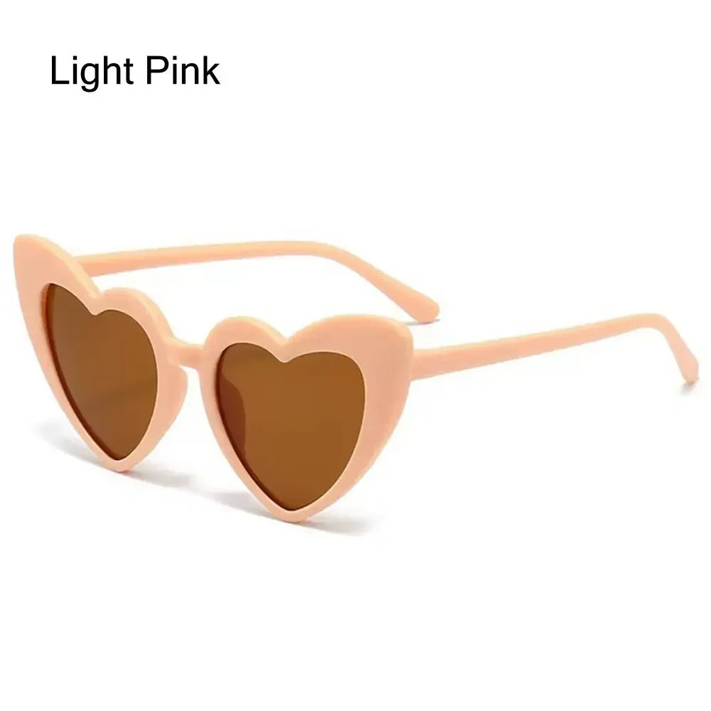 Heart-Shaped Kids Sunglasses | Vintage Toddler Eyewear 3–9 Years
