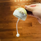 450ML Baby Training Cup with Straw Feeding Bottle