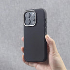 Leather MagSafe Case for iPhone 13 14 15 16 17 Pro Max