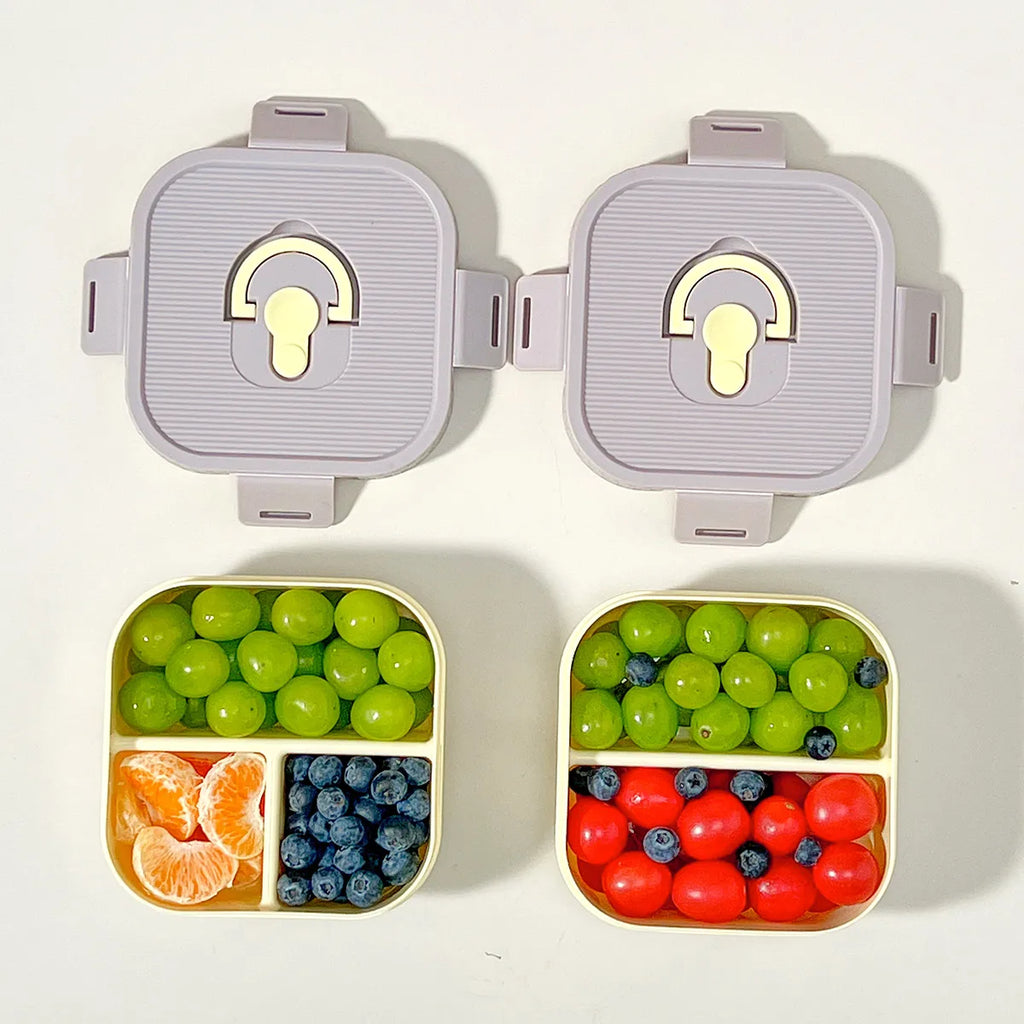 WORTHBUY Portable Lunch Box Leakproof Microwave Safe Bento Box