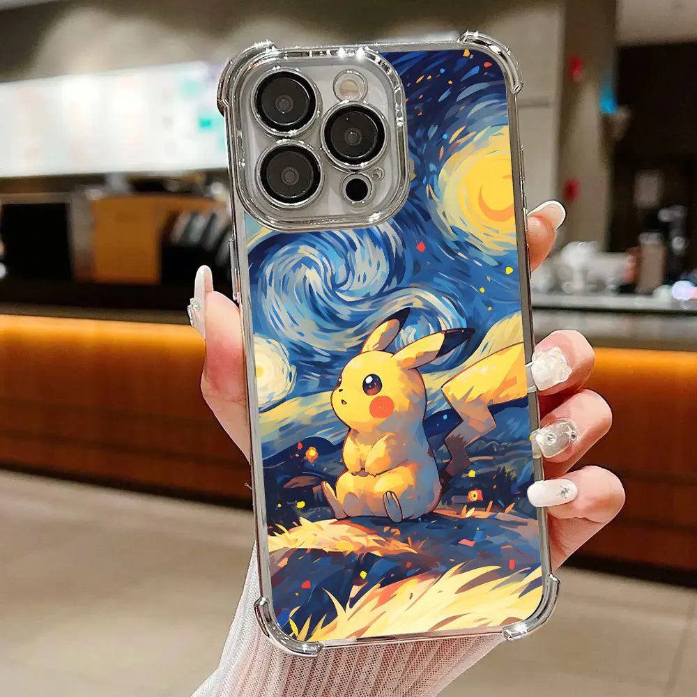 Cartoon Monster Case for Xiaomi 14 15 15T 17T Pro Poco F5 F7 F8 X7