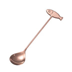 Cute Cat Coffee Spoon 304 Stainless Steel – Dessert & Ice Cream Spoon