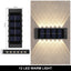 Solar Wall Light for Garden, Balcony & Outdoor Yard Decor