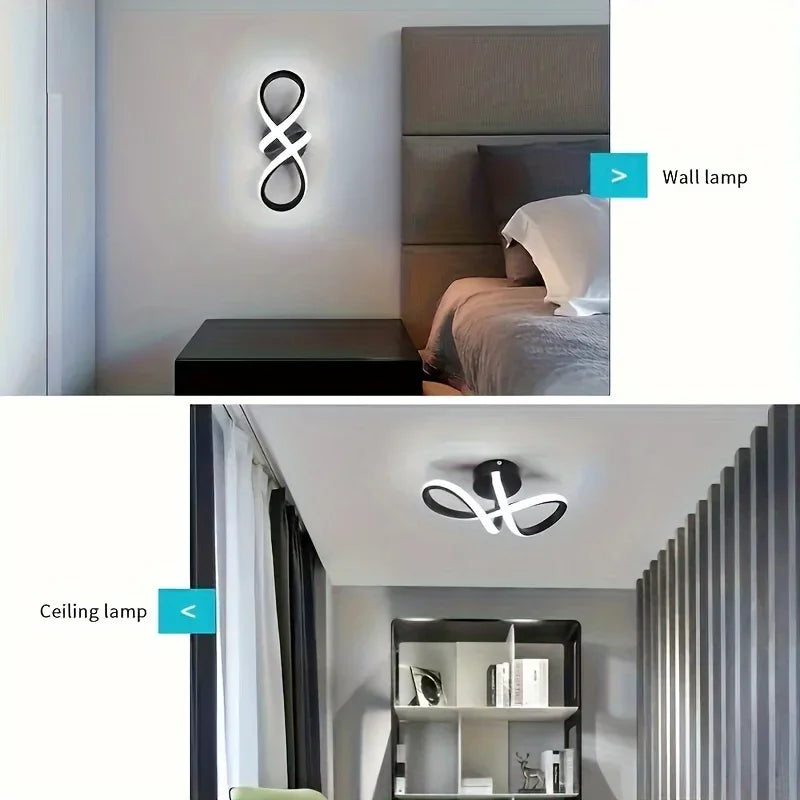 Modern LED Ceiling Light for Entryways & Corridors