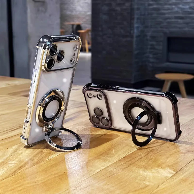 Magnetic Stand Case for Motorola Edge 70 60 50 Fusion Pro & Neo Cover