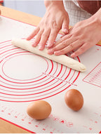UNTIOR Silicone Baking Mat Non-Stick Dough Kneading & Pizza Rolling Pad