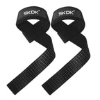 Silicone Gym Hand Grips Lifting Straps Deadlift Wrist Support Pair