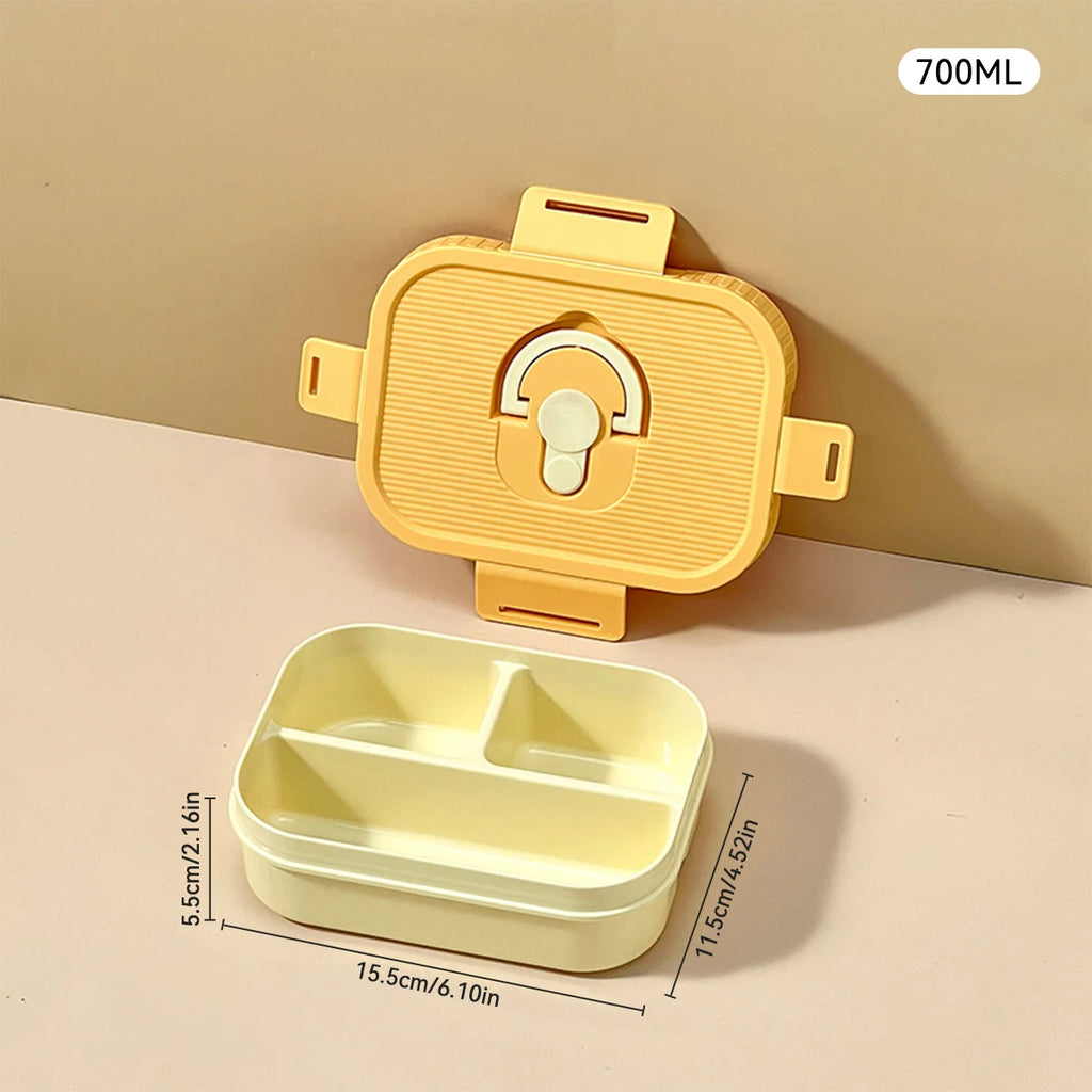WORTHBUY Portable Lunch Box Leakproof Microwave Safe Bento Box