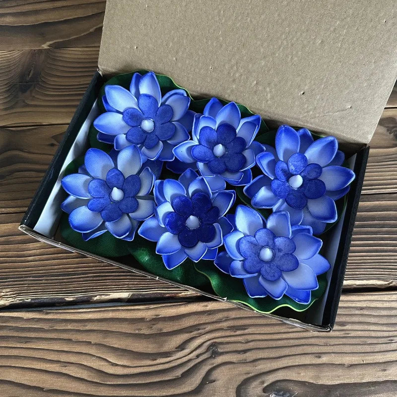 LED Floating Lotus Flower Lights for Pool & Garden Decor