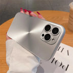 Laser Aurora Matte CD Case for iPhone 11 12 13 14 15 16 Pro Max
