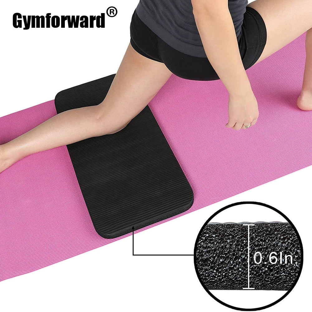 1.5cm Extra Thick Yoga Knee Pad Non Slip Foam Cushion Mat Gym