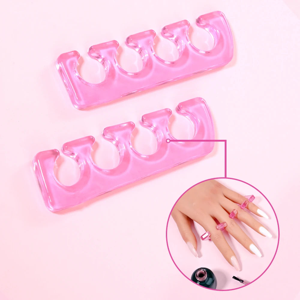 Anti UV Nail Gloves Fingerless UV Protection Gloves for Nail Art