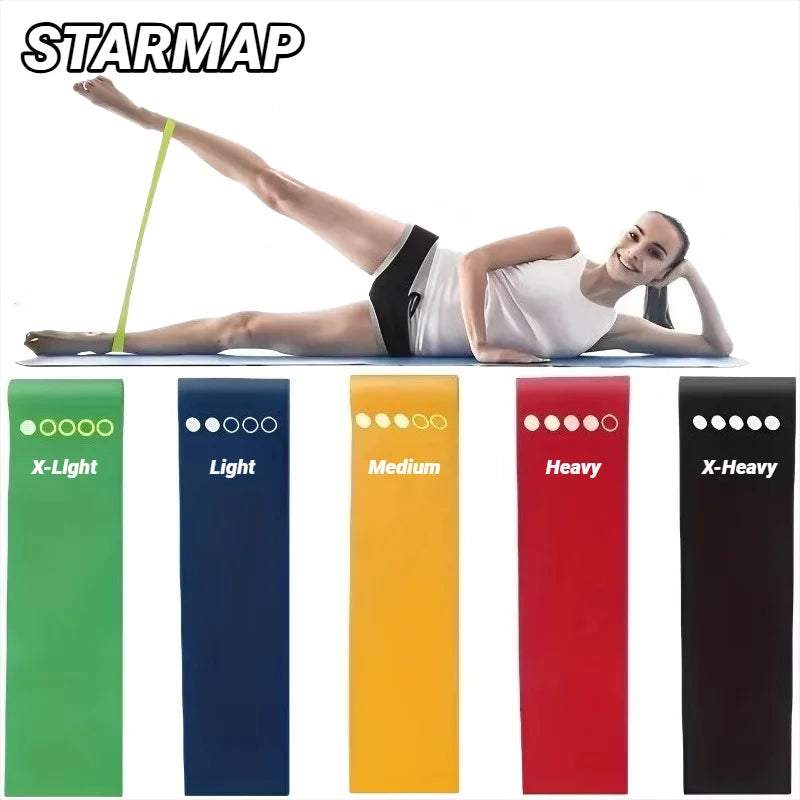 7Pcs TPE Resistance Bands Set for Home Gym and Booty Workout Main image