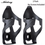 Bike Water Bottle Cage Lightweight Nylon Carbon Fiber Holder MTB